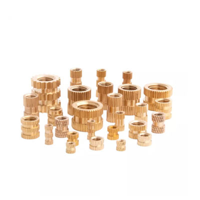 買う OEM ODM CNC の金属の機械化の部品の真鍮の熱い溶解の挿入物のナットの無鉛 online manufacture