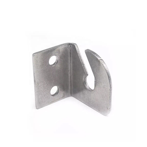 L Shape Custom Metal Brackets Sheet Metal Stamping Part For HVAC